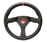 Load image into Gallery viewer, Sparco Steering Wheel R383 Champion Black Leather / Black Stitching
