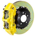 Load image into Gallery viewer, Brembo 10-15 Camaro V6 Front GT BBK 6 Piston Cast 380x32 2pc Rotor Slotted Type-1- Yellow
