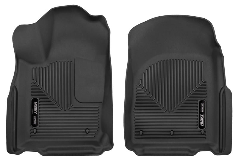 Husky Liners 11-24 Dodge Durango / 11-14 Jeep Grand Cherokee X-Act Contour Black Front Floor Liners