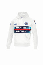Load image into Gallery viewer, Sparco Hoodie Martini-Racing Medium White

