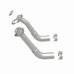 Load image into Gallery viewer, MagnaFlow 66-72 Chevy C10 Pickup V8 2-Piece Front Exhuast Pipe Kit (2in Tubing/Clamps/Inlet Flanges)
