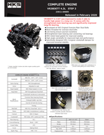 Load image into Gallery viewer, HKS Nissan R35 GT-R / GT-R Nismo VR38 4.3L SHORT ENGINE
