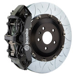 Load image into Gallery viewer, Brembo 10-15 Camaro SS/12-15 Camaro ZL1 F GT BBK 6 Piston Cast 405x34 2pc Rotor Slotted Type3-Black

