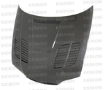 Load image into Gallery viewer, Seibon 02-05 BMW E46 2dr GTR-Style Carbon Fiber Hood
