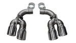 Load image into Gallery viewer, Corsa 2017-2024 Chevy Camaro SS 2.75in Inlet / 4in Outlet Polished Tip Kit (For Corsa Exhaust Only)
