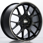 Load image into Gallery viewer, BBS CH-R 19x8.5 5x130 ET51 CB71.6 Satin Black Polished Rim Protector Wheel w/ Motorsport Etching
