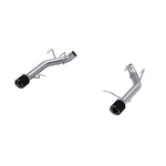 Load image into Gallery viewer, MBRP 11-14 Ford Mustang GT 5.0L T304 SS 3in Dual Axle-Back with Carbon Fiber Tips (Race Version)
