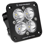 Load image into Gallery viewer, Baja Designs Squadron Pro Work/Scene Pattern Black Flush Mount LED Light Pod - Clear
