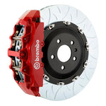 Load image into Gallery viewer, Brembo 10-15 Camaro SS Front GT BBK 6 Piston Cast 380x34 2pc Rotor Slotted Type-3-Red
