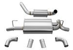 Load image into Gallery viewer, Corsa 2018-2025 Jeep Wrangler JL 2.5in Dual Rear Turn Down Exit Touring Axle-Back Exhaust
