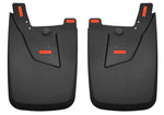 Load image into Gallery viewer, Husky Liners 19-22 Dodge RAM 2500/3500 w/ OEM Fender Flares Custom-Molded Rear Mud Guards
