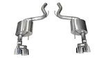 Load image into Gallery viewer, Corsa 2018-2023 Ford Mustang V8 5.0L 3in Axle-Back Dual Rear Exit w/ 4in Polished Pro-Series Tips
