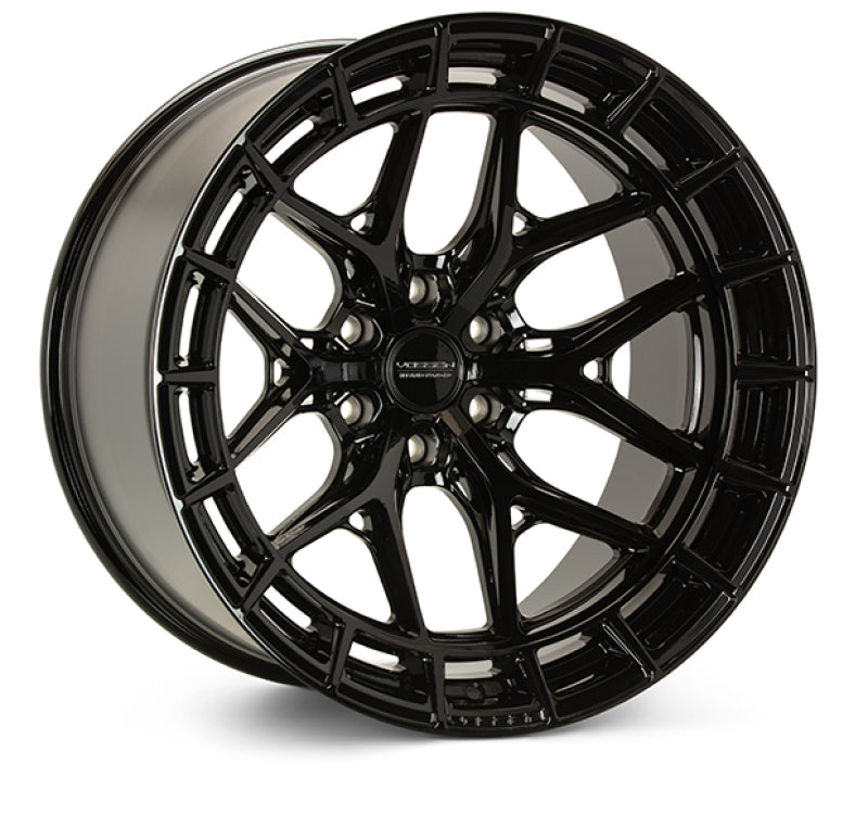 Vossen HFX-1 17x9 / 6x139.7 / ET0 / Deep / 106.1 CB - Gloss Black Wheel