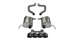 Load image into Gallery viewer, Corsa 17-19 Chevy Corvette Z06 2.75in Axle Back Exhaust Black Dual Rear Exit Quad 4.5in Tip (Sport)
