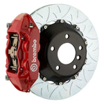 Load image into Gallery viewer, Brembo 10-15 Camaro SS/V6 Camaro ZL1 Rear GT BBK 4 Piston Cast 380x28 2pc Rotor Slotted Type3-Red
