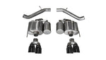 Load image into Gallery viewer, Corsa 2016-2019 Cadillac ATS-V 3.6T 4in Black Sport Axle-Back Exhaust
