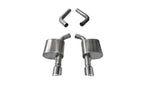 Load image into Gallery viewer, Corsa 17-20 Dodge Charger 6.4L/17-19 Dodge Charger 5.7L Polished Sport AxleBack Exhaust w/4.5in Tips

