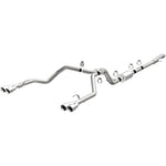 Load image into Gallery viewer, MagnaFlow 2019 Chevy Silverado 1500 V8 5.3L Street Series Quad Split Rear Exhaust w/ Polished Tips
