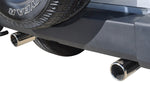 Load image into Gallery viewer, Corsa 2007-2011 Jeep Wrangler 3.8L/12-14 Wrangler 3.6L Polished Sport Axle-Back Exhaust
