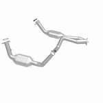Load image into Gallery viewer, MagnaFlow Conv DF 02-06 Cadillac Escalade / 02-06 Chevy Avalanche 5.3L Dual Conv Y-Pipe Assembly 2WD
