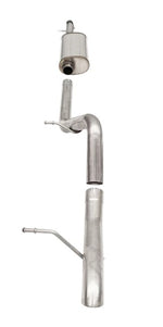 Load image into Gallery viewer, Corsa 2007-2018 Jeep Wrangler JKU 3.6L Sport 2.75in Cat-Back Exhaust w/ Turn Down Tip
