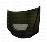 Load image into Gallery viewer, Seibon 03-07 Mitsubishi Evo 8 &amp; 9 OEM Carbon Fiber Hood

