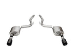 Load image into Gallery viewer, Corsa 2024+ Ford Mustang GT Sport Axle-Back Dual Rear Exit with 4.5in Straight Cut Black PVD Tips
