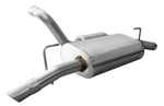 Load image into Gallery viewer, Corsa 2018-2025 Jeep Wrangler JL 2.5in Dual Rear Turn Down Exit Touring Axle-Back Exhaust

