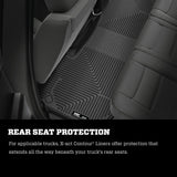 Husky Liners 2023 Honda Pilot X-Act Contour Black Floor Liners (2nd Seat)