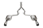 Load image into Gallery viewer, Corsa 24+ Ford Mustang GT Xtreme CatBack Exhaust Sys 3.0in Dual Rear Exit w/4.5in Straight Cut Tips
