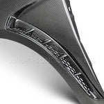 Load image into Gallery viewer, Anderson Composites 2016+ Focus Type-GR Vented Carbon Fiber Fenders .04in Wider (Pair)

