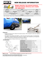 Load image into Gallery viewer, HKS Hi-Power Muffler SPEC-L ZN6
