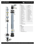 Load image into Gallery viewer, Fox Shaft Eyelet Replacement 0.875 Shaft 1.000 W 3.895 TLG Dia. 1.1869 ID AL 6061 Black Ano II

