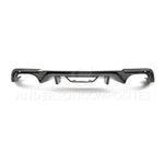 Load image into Gallery viewer, Anderson Composites 2018 Ford Mustang GT Type-OE Carbon FIber Quad Tip Rear Diffuser
