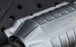 Load image into Gallery viewer, Magnaflow Converter Universal CARB Compliant 2.25in Inlet 2.25in Outlet 16in Length
