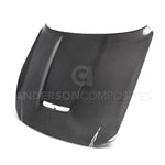 Load image into Gallery viewer, Anderson Composites 2015-2017 Ford Mustang Shelby GT350 Double Sided Carbon Fiber Hood
