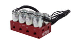 Load image into Gallery viewer, Ridetech 4-Way Big Red Air valve Fittings Not Included
