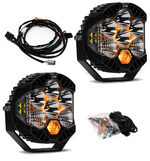 Load image into Gallery viewer, Baja Designs Jeep JL/JT Rubicon Steel Bumper LED Light Kit LP6
