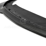 Load image into Gallery viewer, Anderson Composites 2015-2018 Ford Mustang Shelby GT350R Carbon Fiber Front Splitter (1 PC)
