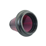 Load image into Gallery viewer, Injen 8-Layer Oiled Cotton Gauze Air Filter 5in Flange ID 7in Base/7.9in Height/5in Top
