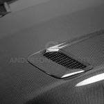 Load image into Gallery viewer, Anderson Composites 18-20 Ford Mustang Double Sided Type-OE Carbon Fiber Hood
