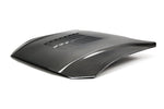 Load image into Gallery viewer, Anderson Composites 18-19 Ford Mustang Double Sided Type-GT5 Carbon Fiber Hood
