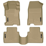 Load image into Gallery viewer, Husky Liners 08-12 Honda Accord (4DR) WeatherBeater Combo Tan Floor Liners (One Piece for 2nd Row)
