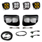 Load image into Gallery viewer, Baja Designs 2020+ Ford Super Duty Fog Lights FPK Amber SAE/Pro DC Baja Designs w/Upfitter
