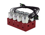 Load image into Gallery viewer, Ridetech 4-Way Big Red Air valve Fittings Not Included
