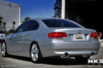 Load image into Gallery viewer, HKS 07-08 BMW 335i Coupe Only Legamax Hi-Power Dual SOS304 Ti-Tip Catback Exhaust
