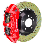 Load image into Gallery viewer, Brembo 05-13 Corvette Front GT BBK 6 Piston Cast 380x32 2pc Rotor Drilled-Red
