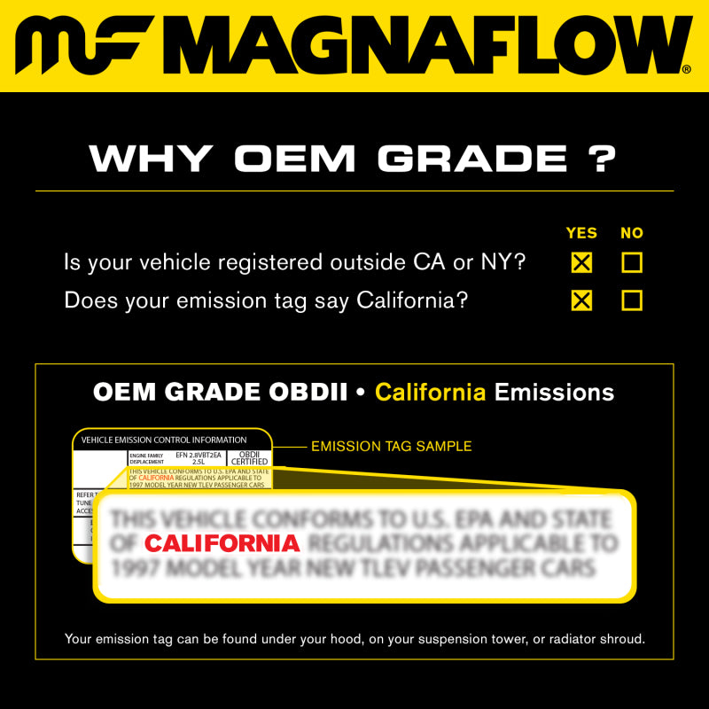 MagnaFlow Conv DF 04-05 Maxima rr man OEM