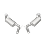 Load image into Gallery viewer, MagnaFlow Street Series Axle Back 14-15 Chevy Camaro 6.2L V8 SS Polished Dual Split Rear Exit
