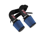 Load image into Gallery viewer, Injen 08-09 535i E60 3.0L L6 Twin intake &amp; AMSOIL Filters Wrinkle Black Short Ram Intake
